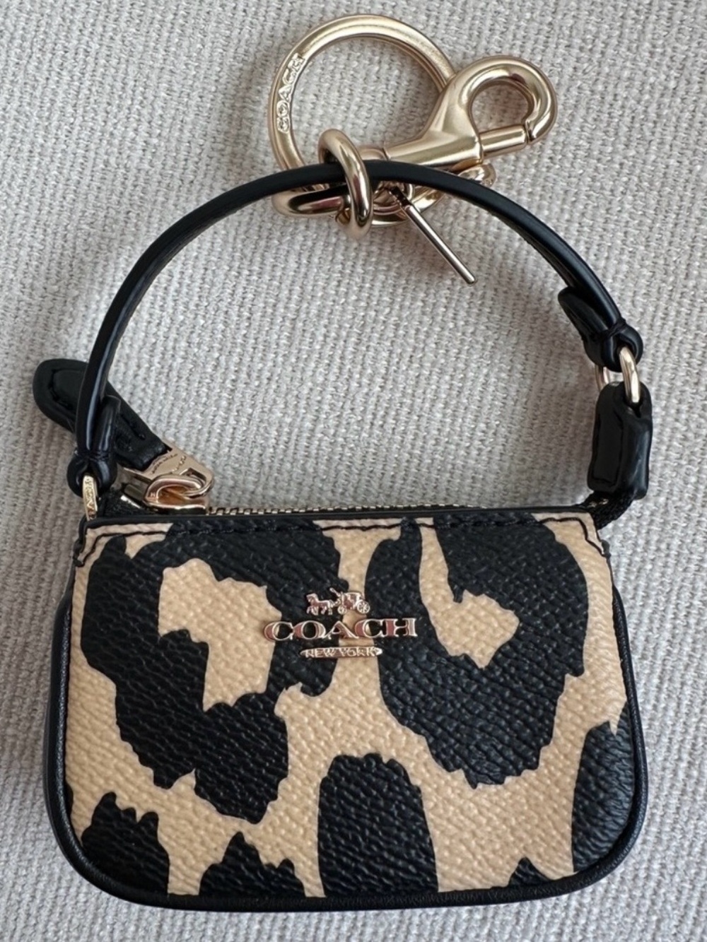 Coach Mini Nolita Bag Charm
Leopard Print